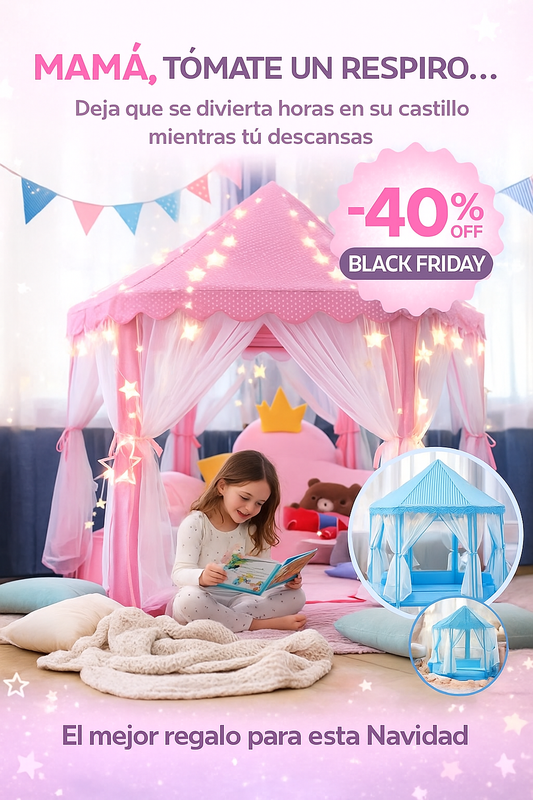 🏰 Casa Castillo Infantil | ✨ Diversión y imaginación en casa